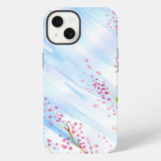 Etui iPhone 13 Fond de nature (Verso)