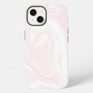 Etui iPhone 13 Fond élégant en marbre rose