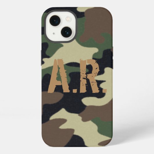 Etui iPhone 13 Forest Camo iPhone 6 Coque (Verso)