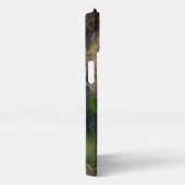Etui iPhone 13 Forêt | Raccoon Peeking (Côté droit)