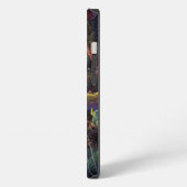 Etui iPhone 13 Forêt tripante avec créature étrange (Côté gauche)