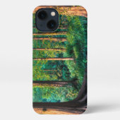 Etui iPhone 13 Forêt | Végétation et forêt (Verso)