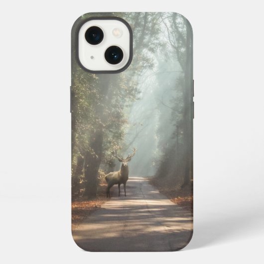 Etui iPhone 13 Forêts | Cerf des bois (Verso)