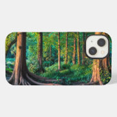 Etui iPhone 13 Forêts | Verdure et terres boisées (Verso Horizontal)