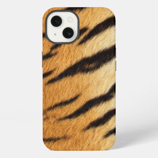 Etui iPhone 13 Fourrure de tigre : (Verso)