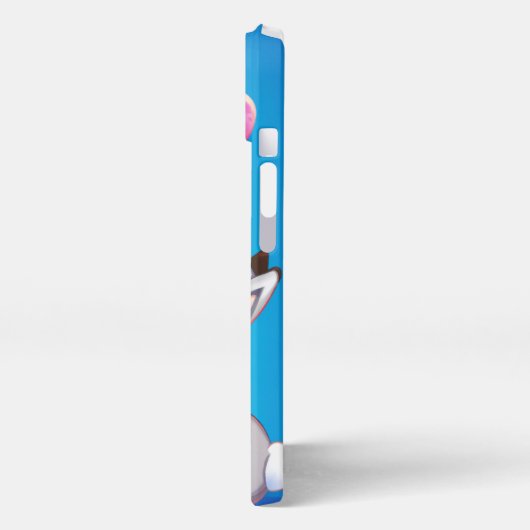 Etui iPhone 13 Fox et Bunny Love (Côté gauche)