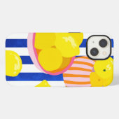 Etui iPhone 13 Fraîcheur de citron (Verso Horizontal)