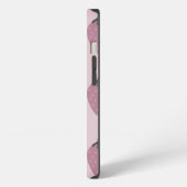 Etui iPhone 13 fraise, rose, fruit (Côté gauche)