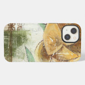 Etui iPhone 13 Fresco Design avec Globe Flower (Verso Horizontal)
