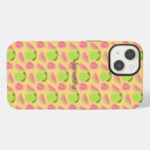 Etui iPhone 13 Fruit de goyave (Verso Horizontal)