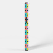 Etui iPhone 13 Funky Fun Checkerboard Mini Cooper (Côté droit)