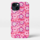Etui iPhone 13 Funky Pink Flower Power (Verso)
