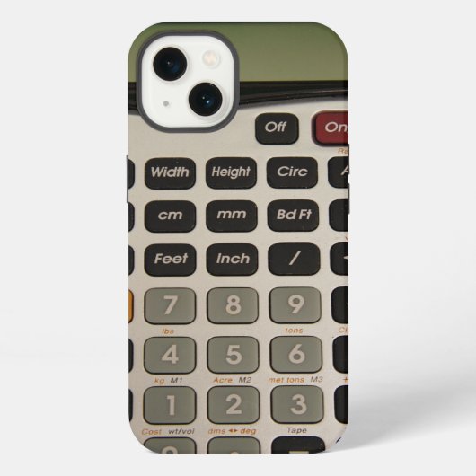 Etui iPhone 13 Funny Architectural Calculator (Verso)