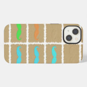 Etui iPhone 13 Funny Girl Mustache 3 (Verso Horizontal)