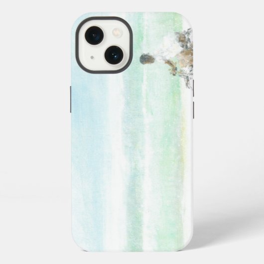 Etui iPhone 13 Garçon sur la bicyclette (Verso)