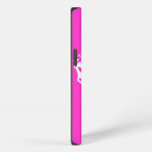 Etui iPhone 13 GARDEZ CALM CROWN sur Hot Pink Personnaliser This! (Côté droit)