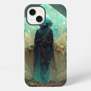 Etui iPhone 13 Gardien de cristal extraterrestre science-fiction