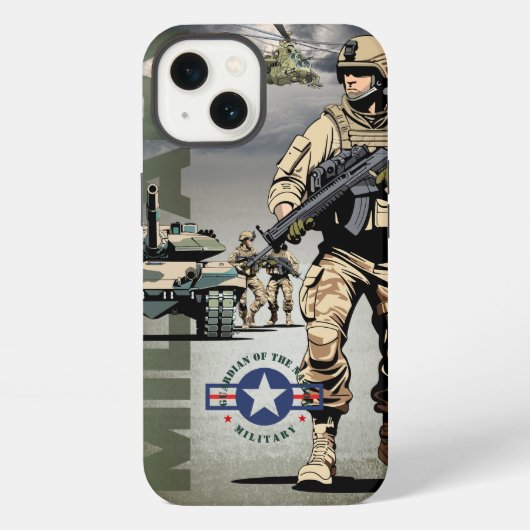 Etui iPhone 13 Gardien de la Nation | (Verso)