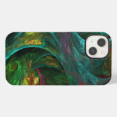 Etui iPhone 13 Genesis Nova Art Abstrait (Verso Horizontal)