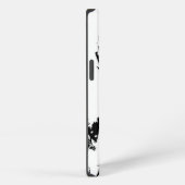 Etui iPhone 13 Geronimo noir et blanc (Côté droit)