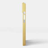 Etui iPhone 13 Gold Gradient Entreprise Logo et texte personnalis (Côté gauche)