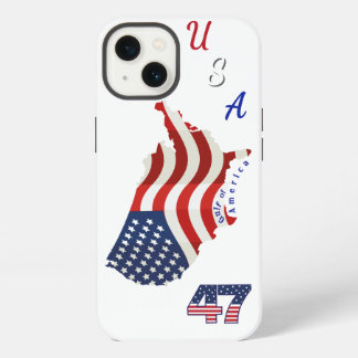 Etui iPhone 13 Golfe d'Amérique USA 47