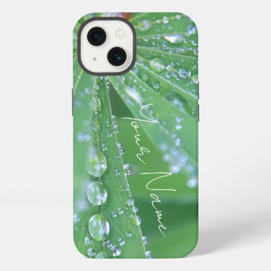 Etui iPhone 13 Goutte de rosée (Verso)