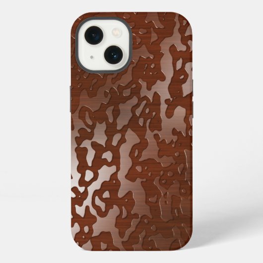 Etui iPhone 13 Gouttes d'eau sur Redwood (Verso)