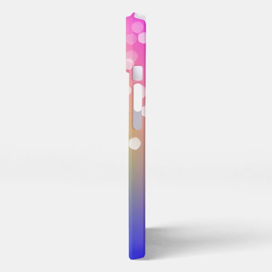 Etui iPhone 13 Gradient coloré Bokeh (Côté gauche)