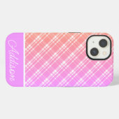 Etui iPhone 13 Gradient Orange Et Violet (Verso Horizontal)