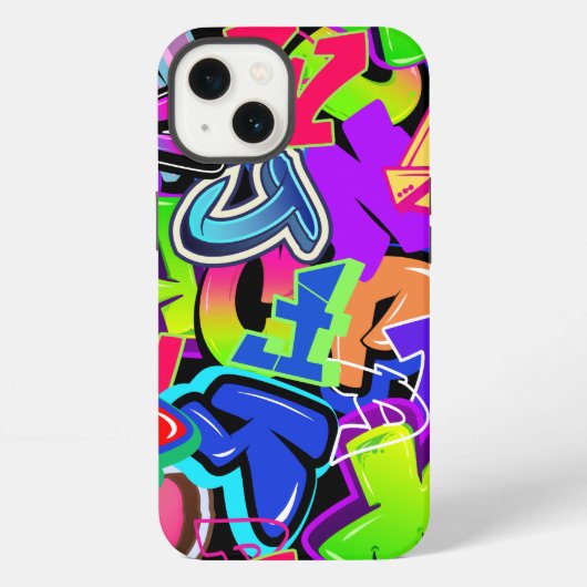 Etui iPhone 13 Graffiti (Verso)