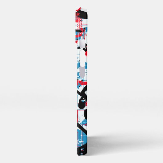 Etui iPhone 13 Graffiti (Côté gauche)