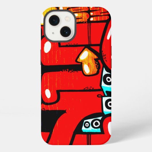 Etui iPhone 13 Graffiti 19 iphcna (Verso)