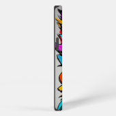 Etui iPhone 13 Graffiti Abstrait en Coque dur iPhone (Côté droit)