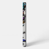 Etui iPhone 13 Graffiti Abstrait en Coque dur iPhone (Côté gauche)