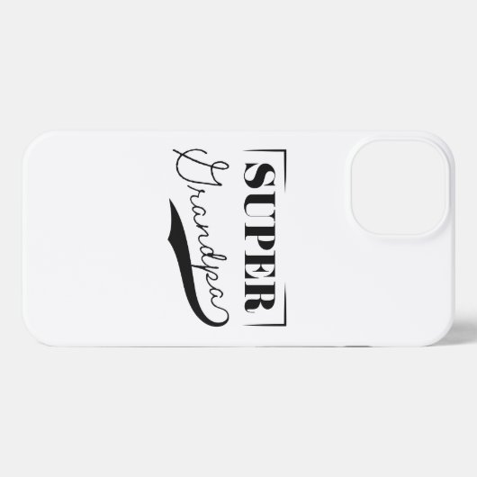 Etui iPhone 13 Grand-père (Verso Horizontal)