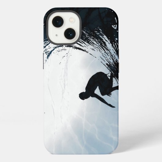 Etui iPhone 13 Grand surfeur de vagues (Verso)