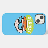 Etui iPhone 13 Graphique de légende Dexter "Genius" (Verso Horizontal)