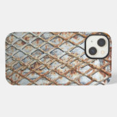 Etui iPhone 13 Grate Rouillée Abandonnée (Verso Horizontal)