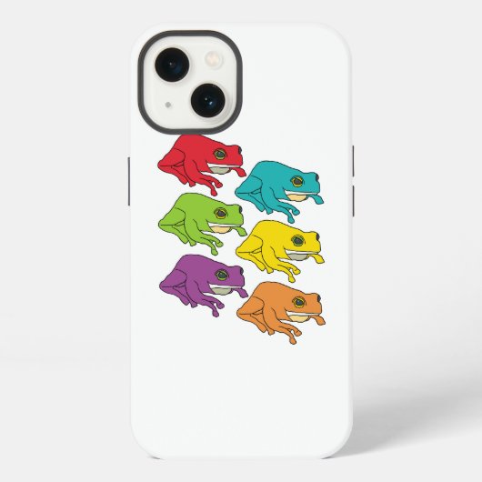 Etui iPhone 13 Grenouilles (Verso)