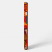 Etui iPhone 13 Griffe de dragon rouge (Côté gauche)