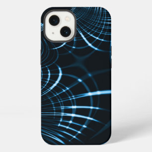 Etui iPhone 13 Griffes pointues incurvées ou épines de bleu royal