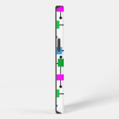 Etui iPhone 13 Grille de couleurs cool (Côté droit)