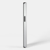 Etui iPhone 13 Gris argenté Professionnel Unique Ajoutez Votre No (Côté droit)