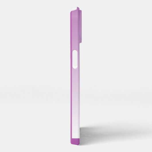 Etui iPhone 13 gris bleu Fuchsia (Côté droit)