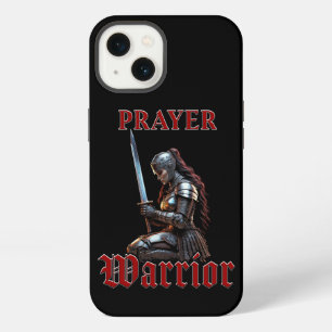 Etui iPhone 13 Guerrière du Christ 2 Timothée 2:3 Chrétienne