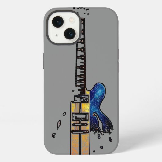 Etui iPhone 13 Guitare 4 iphcnm (Verso)