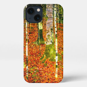 Etui iPhone 13 Gustav Klimt Birch Trees