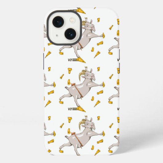 Etui iPhone 13 Gym de bloc de chèvre (Verso)