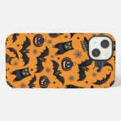 Etui iPhone 13 Halloween joyeux (Verso Horizontal)